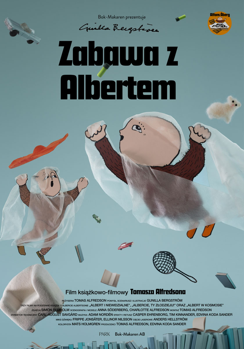 Film poster for the Book-Film Zabawa z Albertem